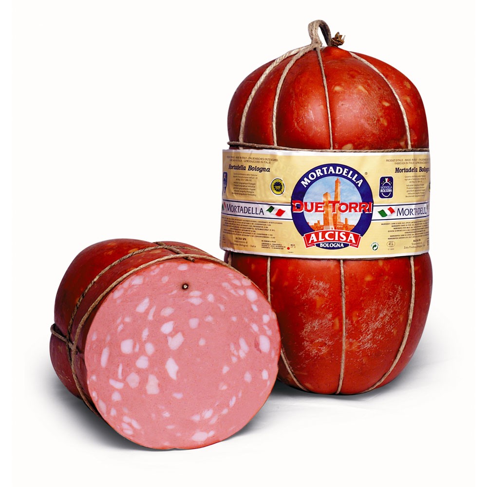 Mortadella con Pistacchio Due Torri Affettata 250g Alcisa