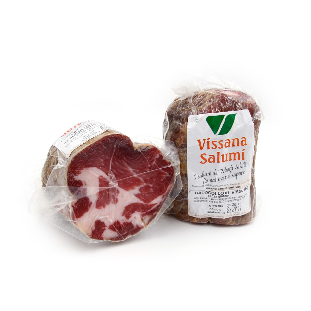 Capocollo di Visso Intero 700g Vissana Salumi