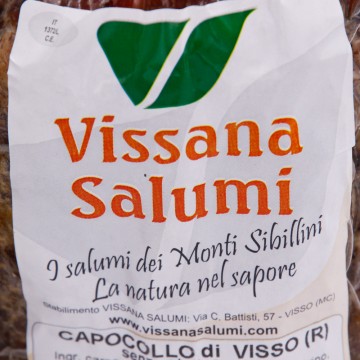 Capocollo di Visso Intero 700g Vissana Salumi