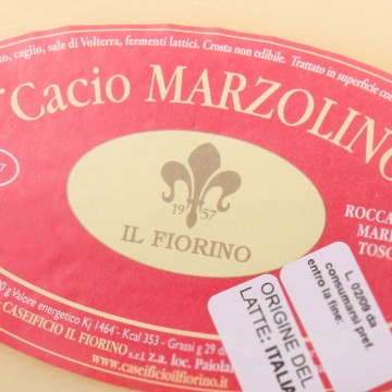 Formaggio Cacio Marzolino 500g Il Fiorino