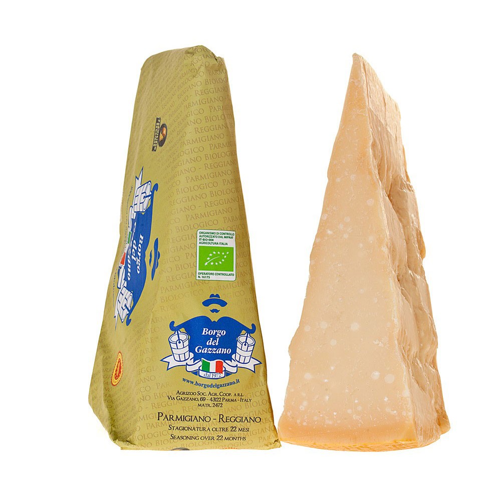 Parmigiano Reggiano Biologico 22 mesi 500g Borgo del Gazzano