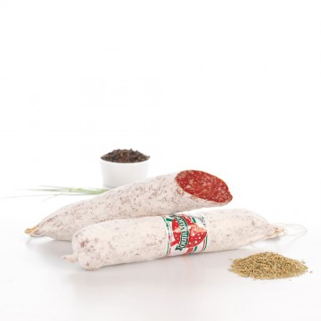 Salame Abruzzese Tondo 400g Salumificio Sorrentino