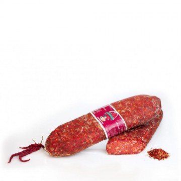 Salame Spianata Piccante 2,5Kg Salumificio Sorrentino