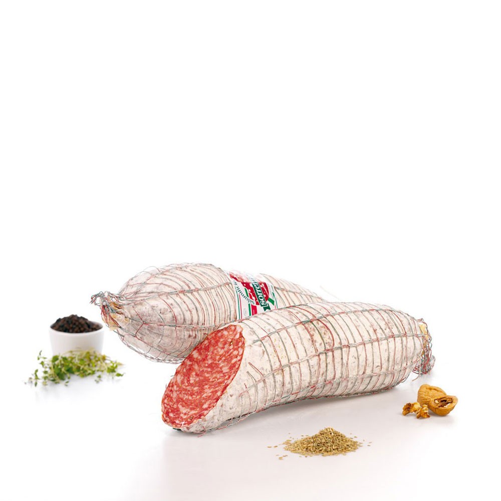 Salame Soppressa al Finocchio 2,2Kg Salumificio Sorrentino