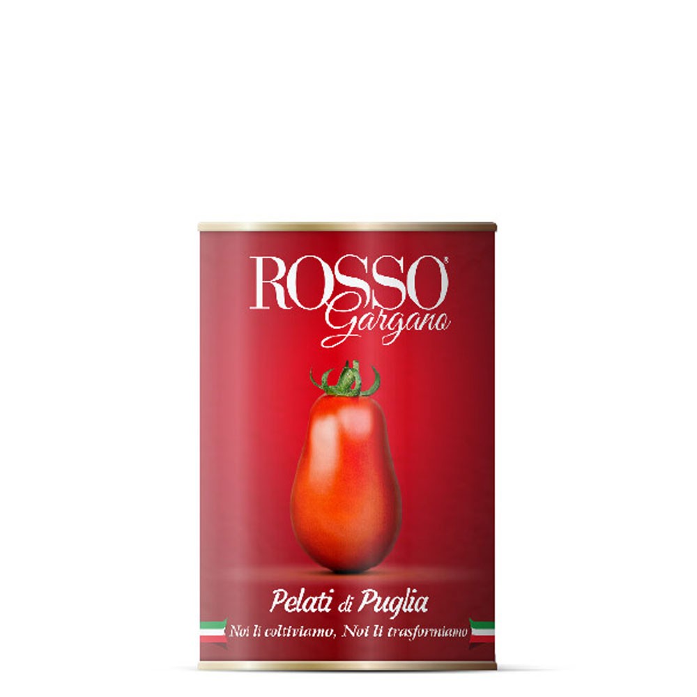 Pomodori Pelati di Puglia 500g Rosso Gargano