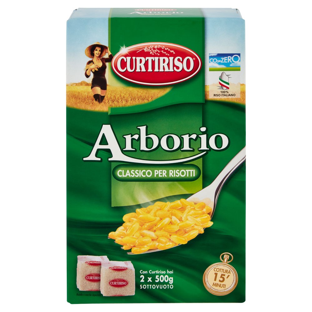 Riso Arborio 500g (2 pezzi) Curtiriso