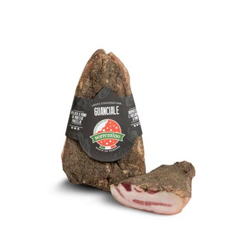 Guanciale al pepe Sorrentino 500g Salumificio Sorrentino