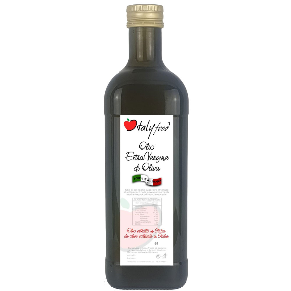 Olio Extra Vergine di Oliva 1Lt Italy Foods