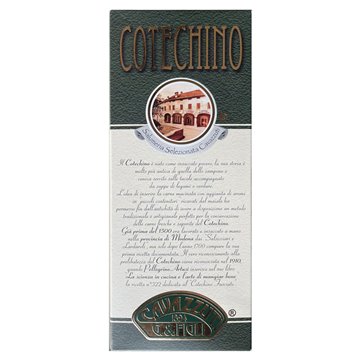 Cotechino Alta Qualità Carne Italiana 500g Cavazzuti